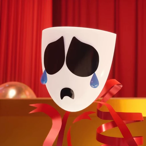 😭 Стикер «Цифровой Цирк» для Telegram