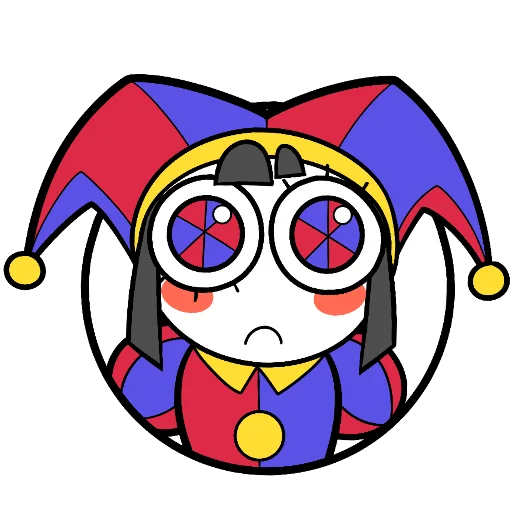 🤡 Стикер «Amazing Digital Circus» для Telegram