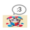 😎 Эмодзи «amazing digital circus» для Telegram