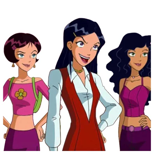 🤨 Стикер «Totally _ Spies» для Telegram