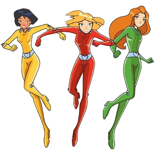 🏃‍♀ Стикер «Totally _ Spies» для Telegram