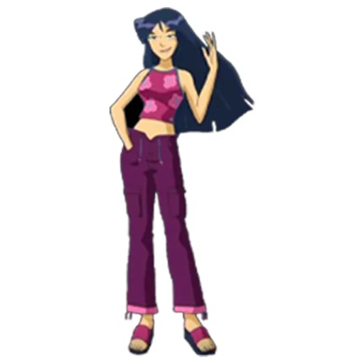 😎 Стикер «Totally _ Spies» для Telegram