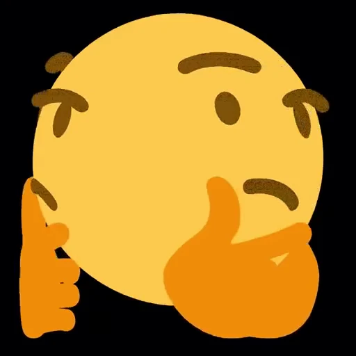 🤔 Стикер «Сумасшедшие стикеры» для Telegram