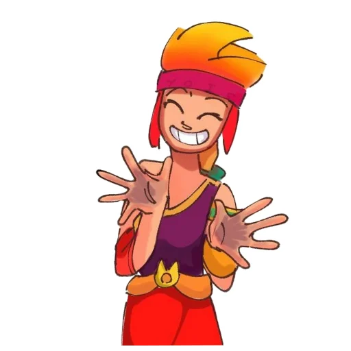 👐 Стикер «Amber» для Telegram