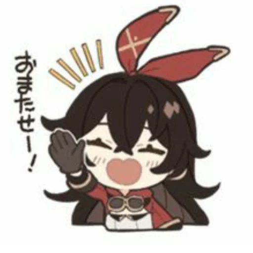 🏹 Стикер «Amber solyanka_genshin» для Telegram