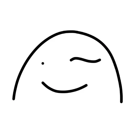 😖 Стикер «Амёба Блэт» для Telegram