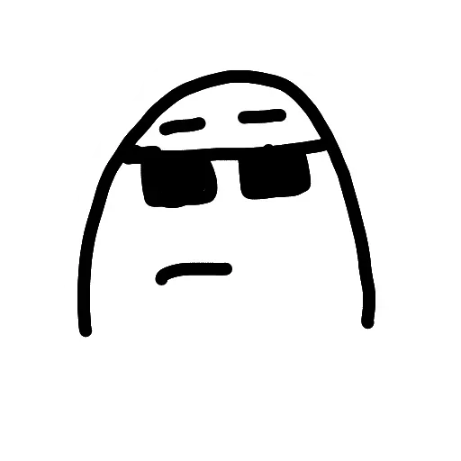 😖 Стикер «Амёба Блэт» для Telegram