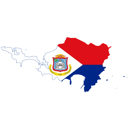 🇸🇽 Стикер «Country of Caribbean» для Telegram