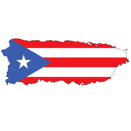 🇵🇷 Стикер «Country of Caribbean» для Telegram