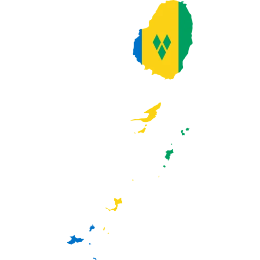 🇻🇨 Стикер «Country of Caribbean» для Telegram