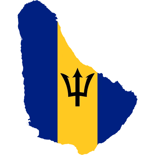 🇧🇧 Стикер «Country of Caribbean» для Telegram