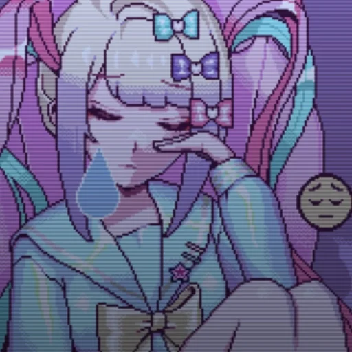 💜 Стикер «Ame chan» для Telegram
