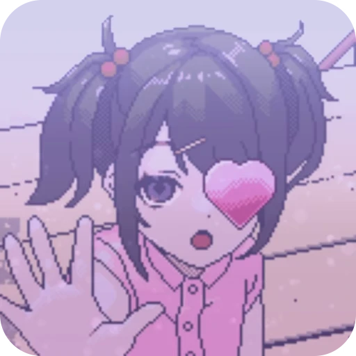 🔪 Стикер «Ame chan» для Telegram