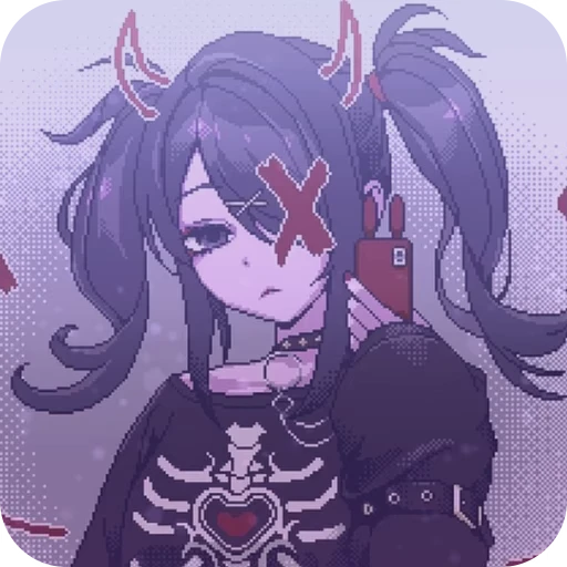 🔪 Стикер «Ame chan» для Telegram