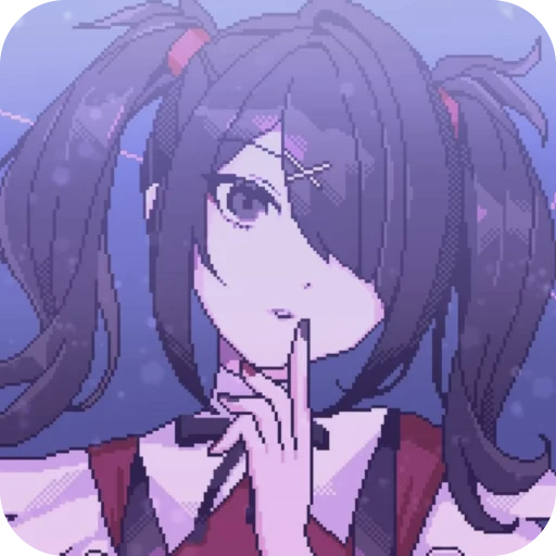 🔪 Стикер «Ame chan» для Telegram