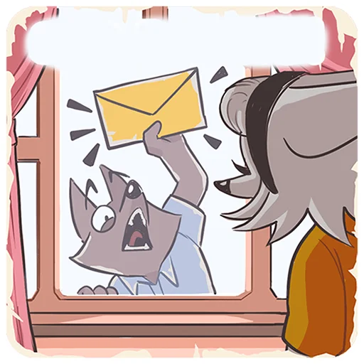 ‼ Стикер «Амели без надписей» для Telegram