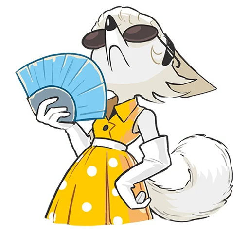 🥵 Стикер «Амели без надписей» для Telegram