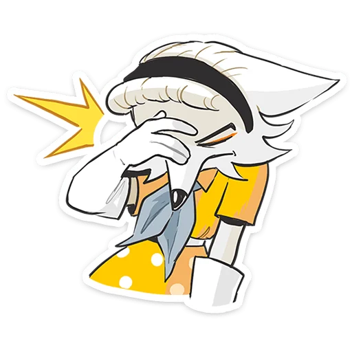 🤦‍♂ Стикер «Амели без надписей» для Telegram