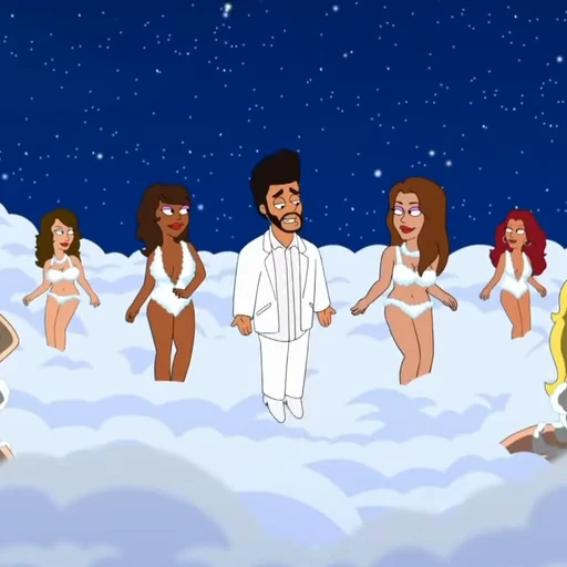 🏆 Стикер «American Dad The Weeknds Secret» для Telegram