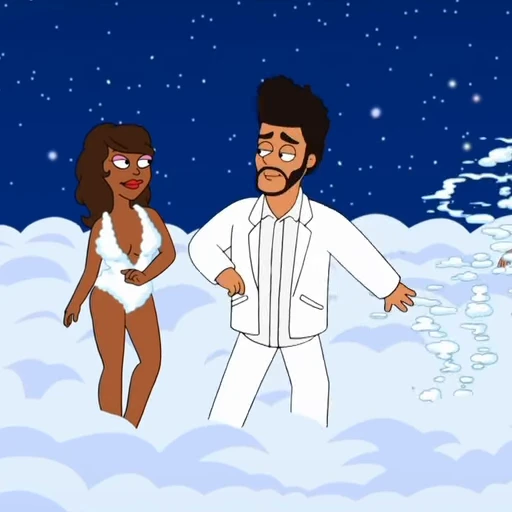 🖕 Стикер «American Dad The Weeknds Secret» для Telegram