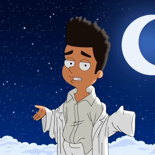 🤷‍♂️ Стикер «American Dad The Weeknds Secret» для Telegram