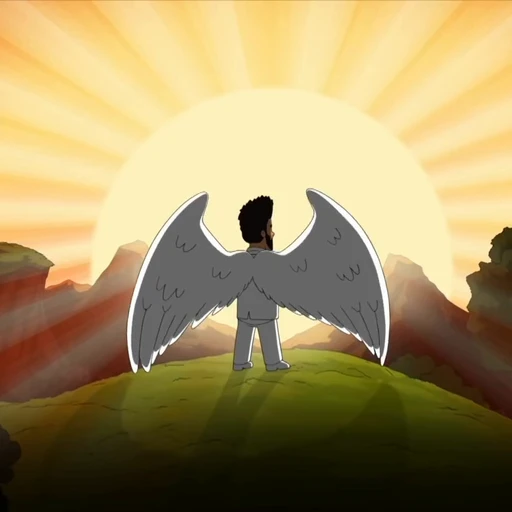 😇 Стикер «American Dad The Weeknds Secret» для Telegram
