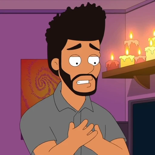 Стикерпак American Dad The Weeknds Secret для Telegram