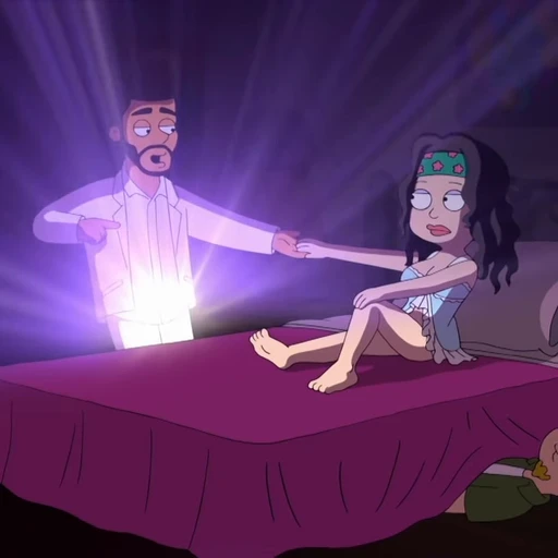 👂 Стикер «American Dad The Weeknds Secret» для Telegram