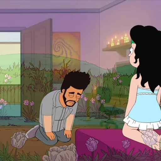 👠 Стикер «American Dad The Weeknds Secret» для Telegram