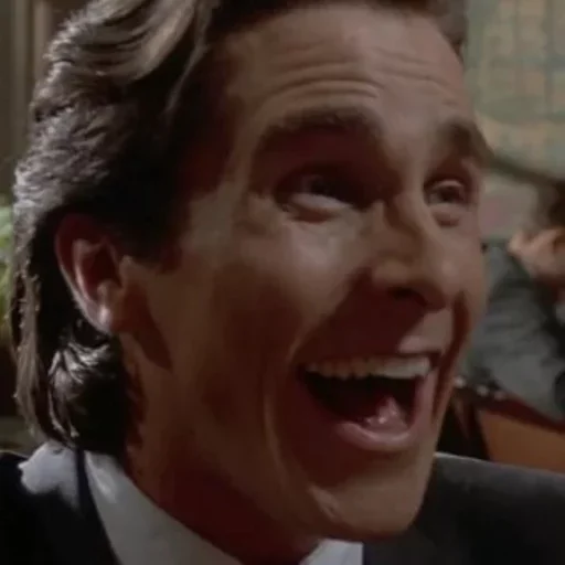 😂 Стикер «American Psycho» для Telegram