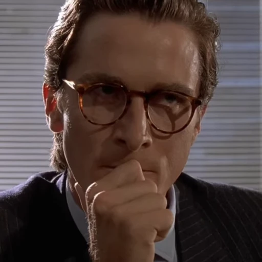 🤔 Стикер «American Psycho» для Telegram