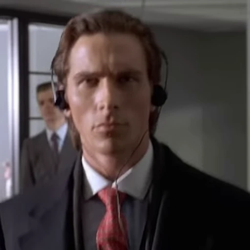 😎 Стикер «American Psycho» для Telegram