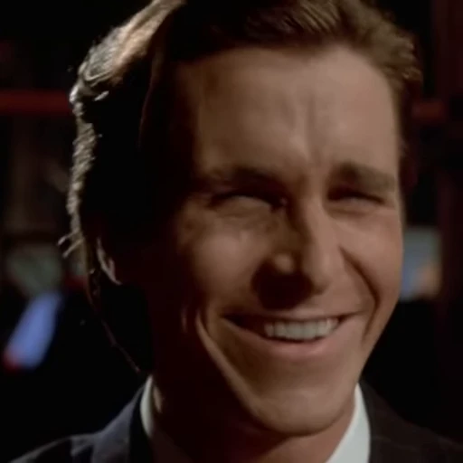 😏 Стикер «American Psycho» для Telegram