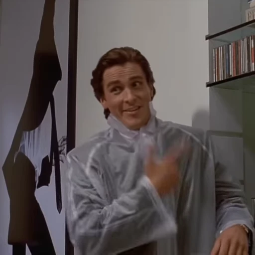 👉 Стикер «American Psycho» для Telegram