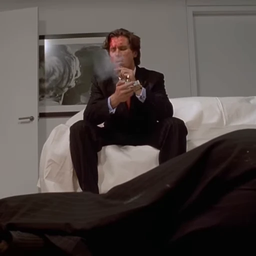 🚬 Стикер «American Psycho» для Telegram
