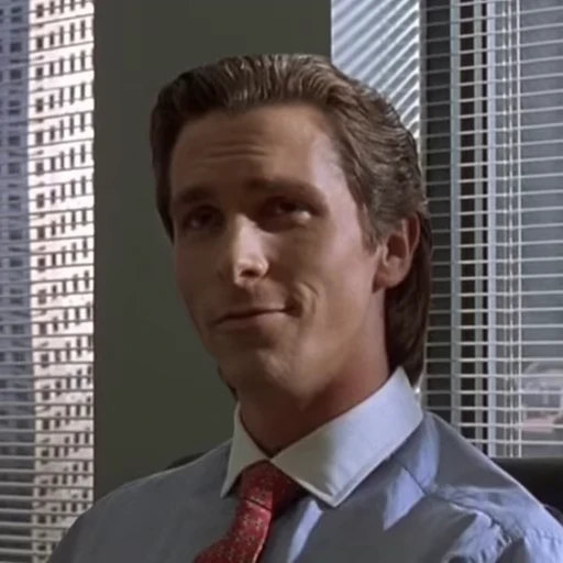 😏 Стикер «American Psycho» для Telegram