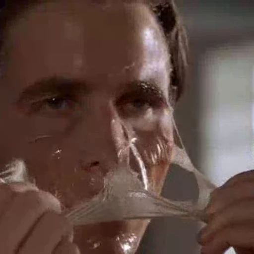 👺 Стикер «American Psycho» для Telegram