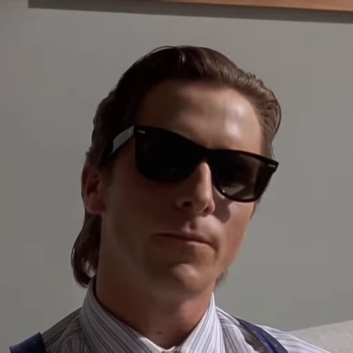 😎 Стикер «American Psycho» для Telegram