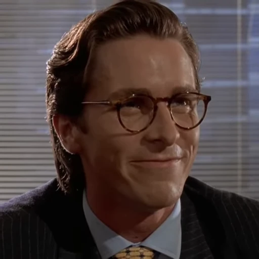 🤓 Стикер «American Psycho» для Telegram