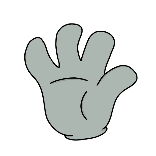 ✋ Стикер «Фу-дог» для Telegram