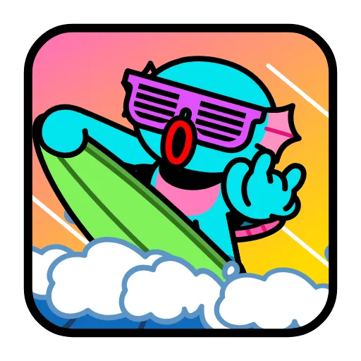 🏄 Стикер «Амфибия» для Telegram