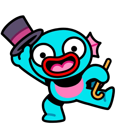 🕺 Стикер «Амфибия» для Telegram