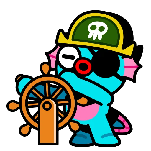 🤩 Стикер «Амфибия» для Telegram