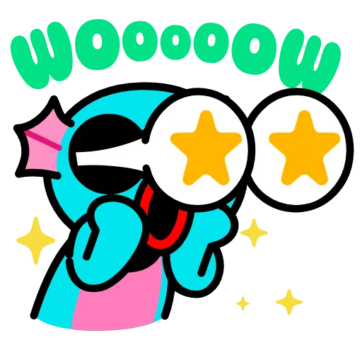 🤩 Стикер «Амфибия» для Telegram
