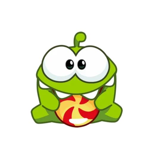 🍭 Стикер «ам ням бог» для Telegram