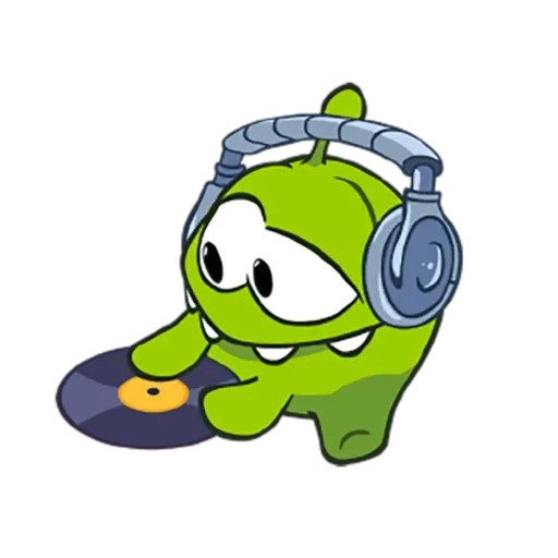 💿 Стикер «ам ням бог» для Telegram