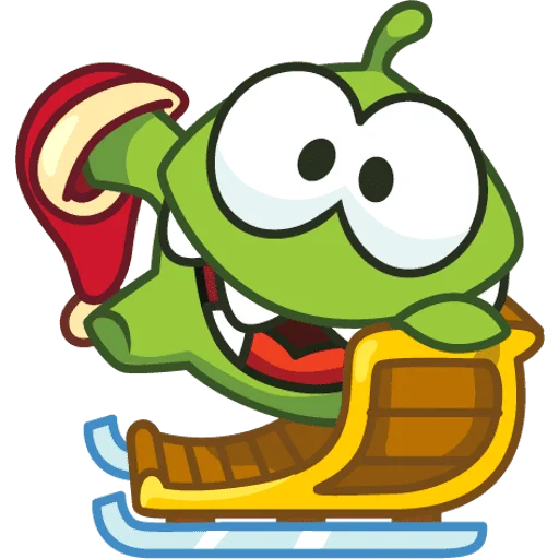 🤪 Стикер «ам ням бог» для Telegram