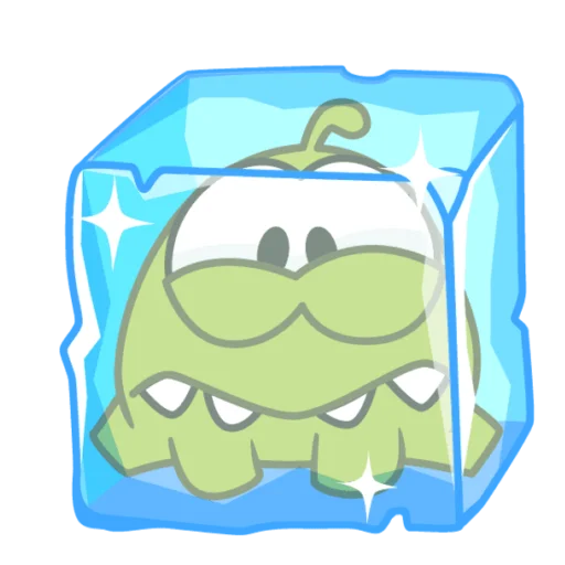 🥶 Стикер «ам ням бог» для Telegram