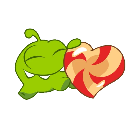 🍭 Стикер «ам ням бог» для Telegram