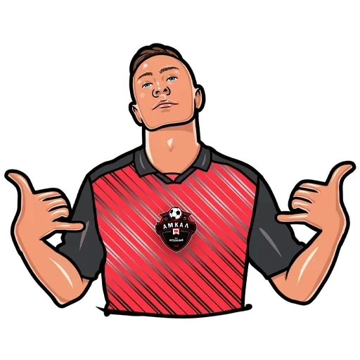 🤙 Стикер «Амкал» для Telegram